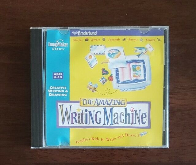 The Amazing Writing Machine (Vintage PC/Mac CD-ROM, 1996)