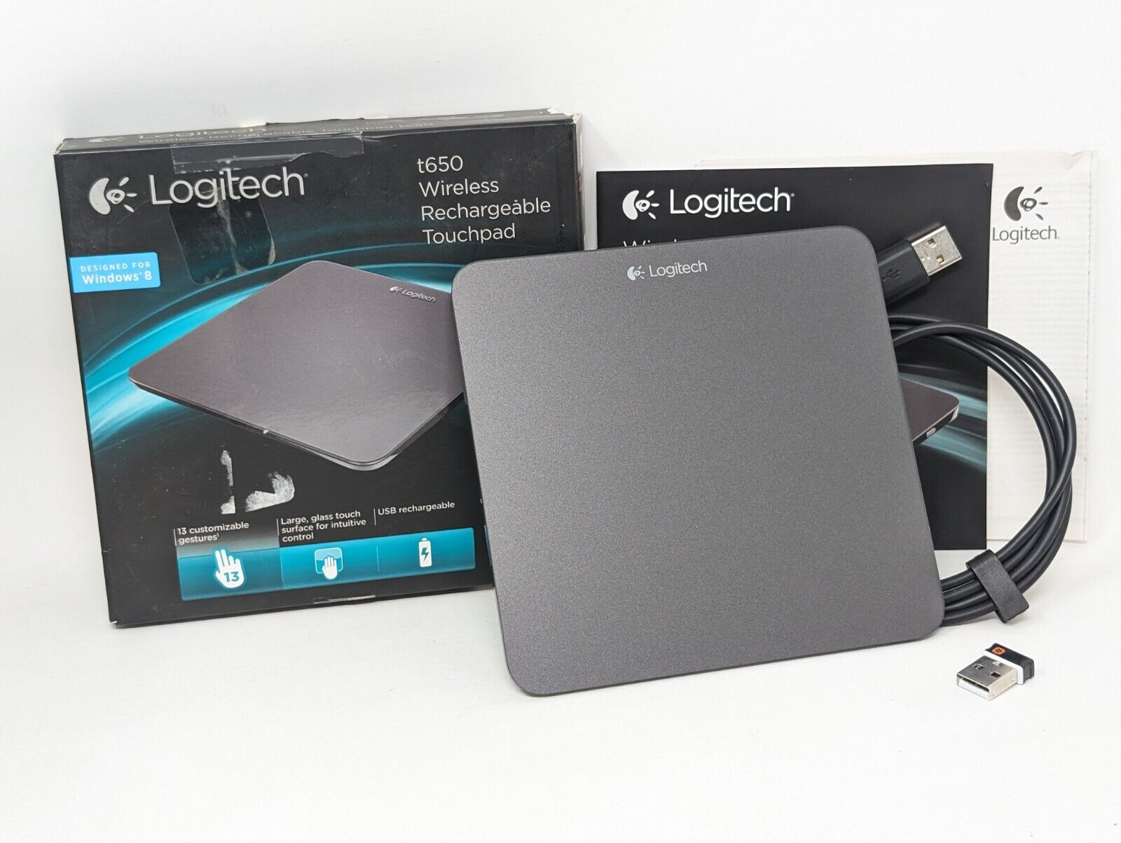 Logitech T650 Wireless Rechargeable Touchpad - Tested