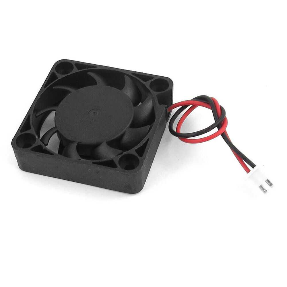 2Pcs 12V Mini Cooling Computer Fan - Small 40mm X 10mm DC Brushless 2-pin