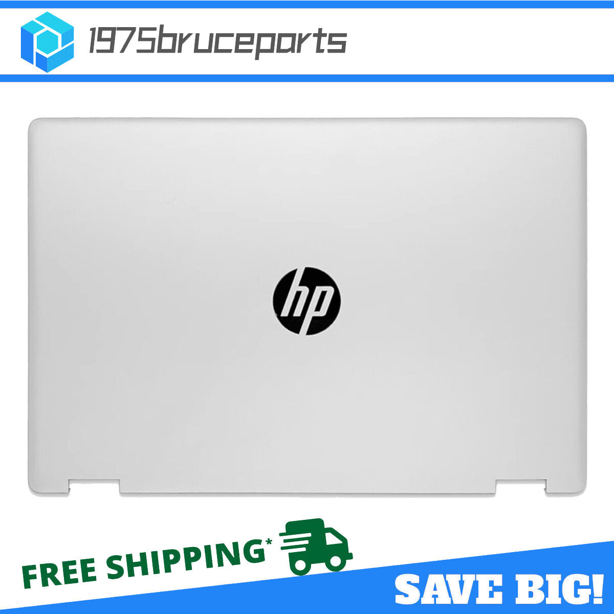 L53033-001 Lid Back Cover Silver For HP Pavilion x360 15-dq1071cl 15-dq1025od