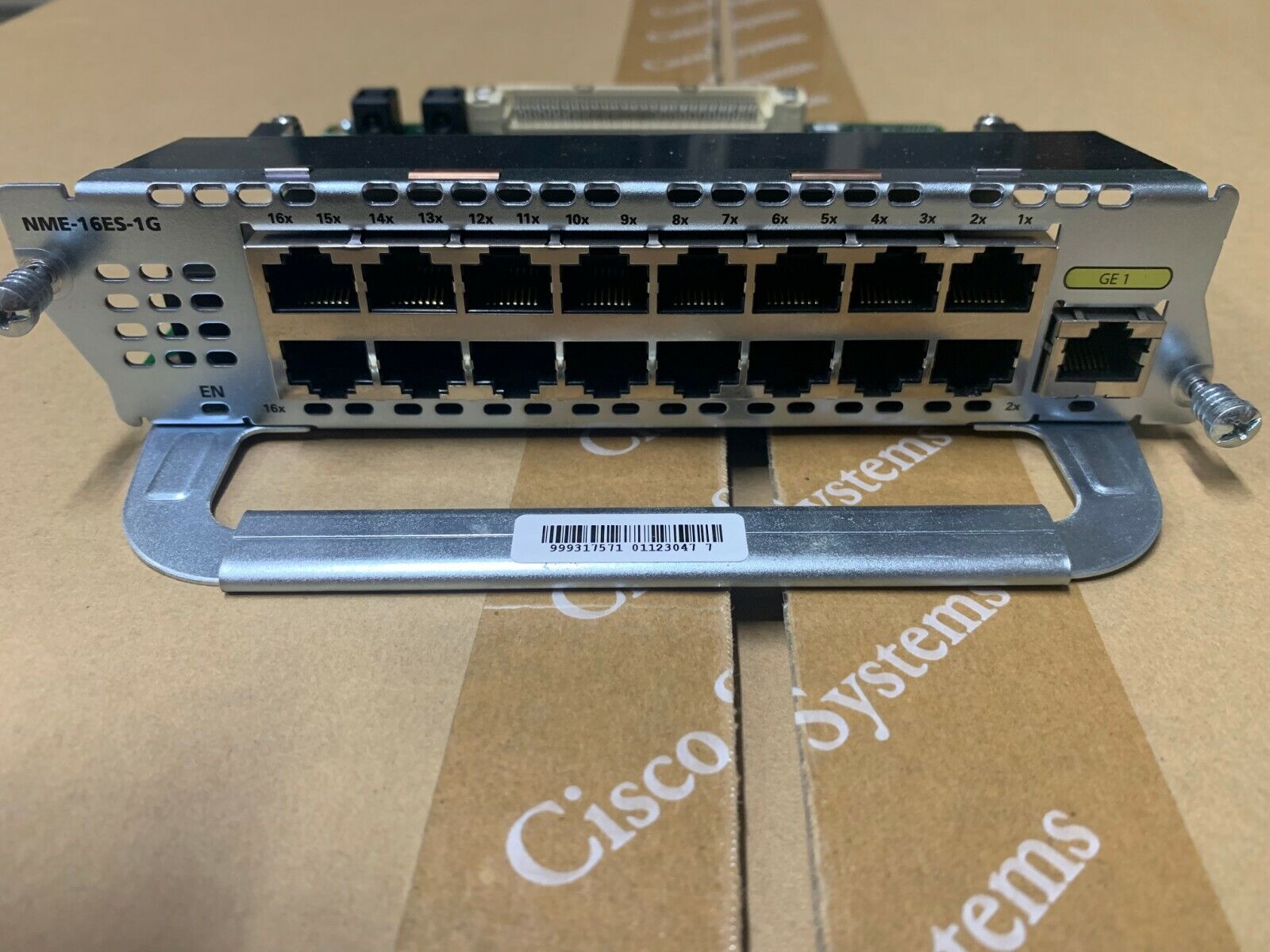 *Brand New* Cisco NME-16ES-1G 16-Port Gigabit EtherSwitch Service Module Card