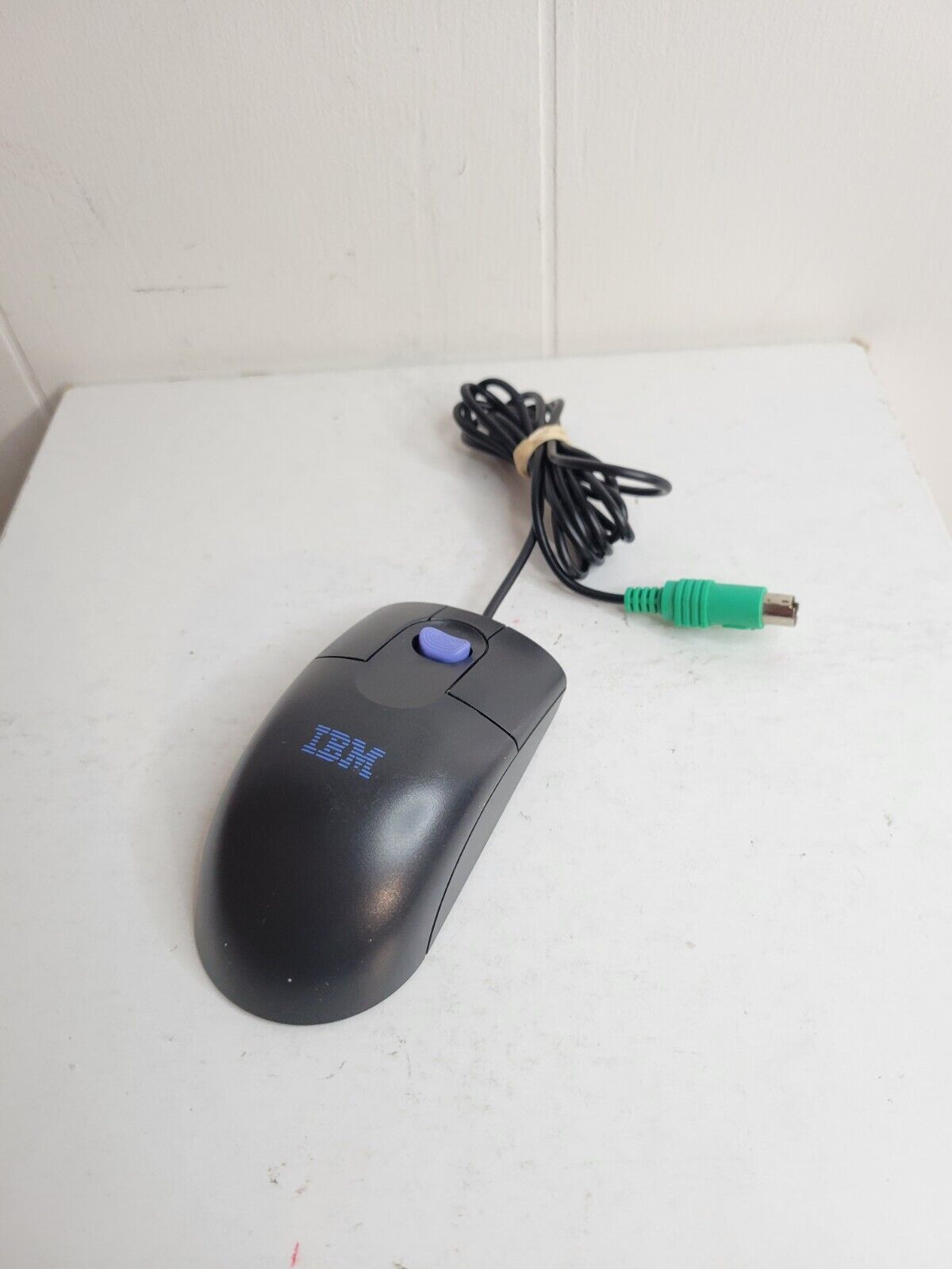 IBM MO09K 28L1867 28L1868 Black Wired PS2 Mouse Tested Working
