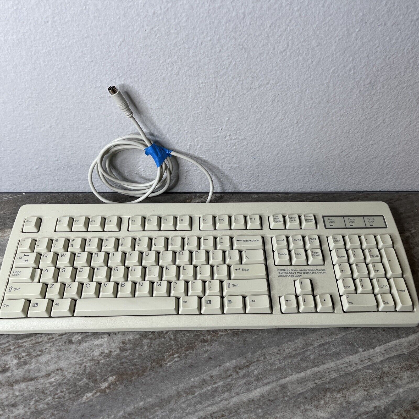 NMB Vintage Keyboard- #RT2258TWR Microsoft Windows 95