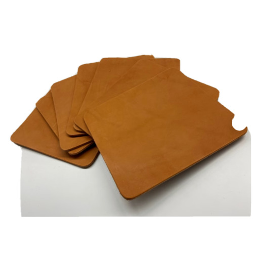 Embossable Genuine Veg Tan Premium Luxury Super Sized Executive Leather Mousepad