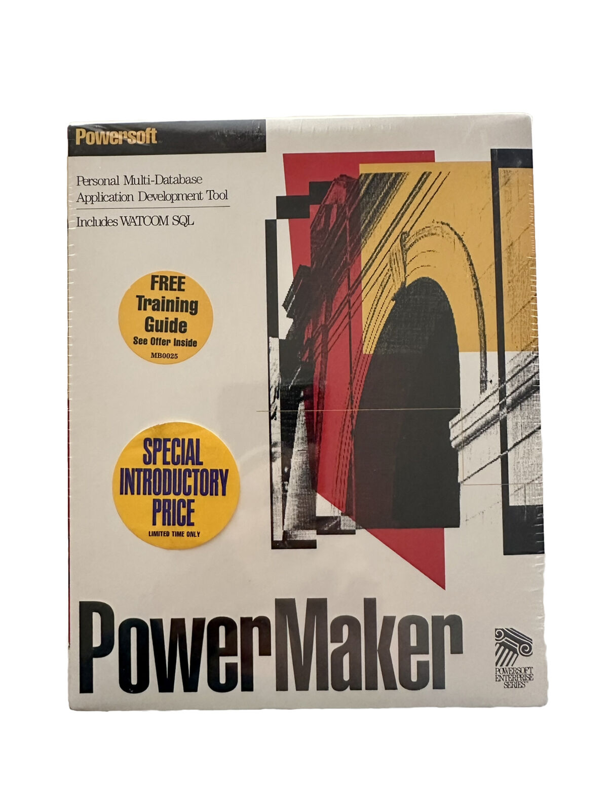Very Rare Vintage New 1993 Powersoft PowerMaker 3.0 Factory Sealed Windows