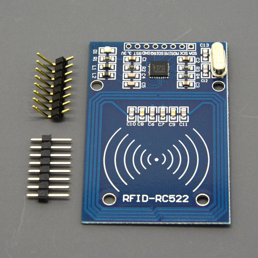 13.56MHz MFRC-522 RC522 Radiofrequency RFID NFC Card Inductive Sensors Module