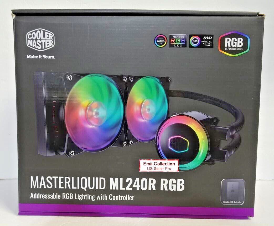 Coolermaster Cooler Master Masterliquid ML240R RGB with original retail box