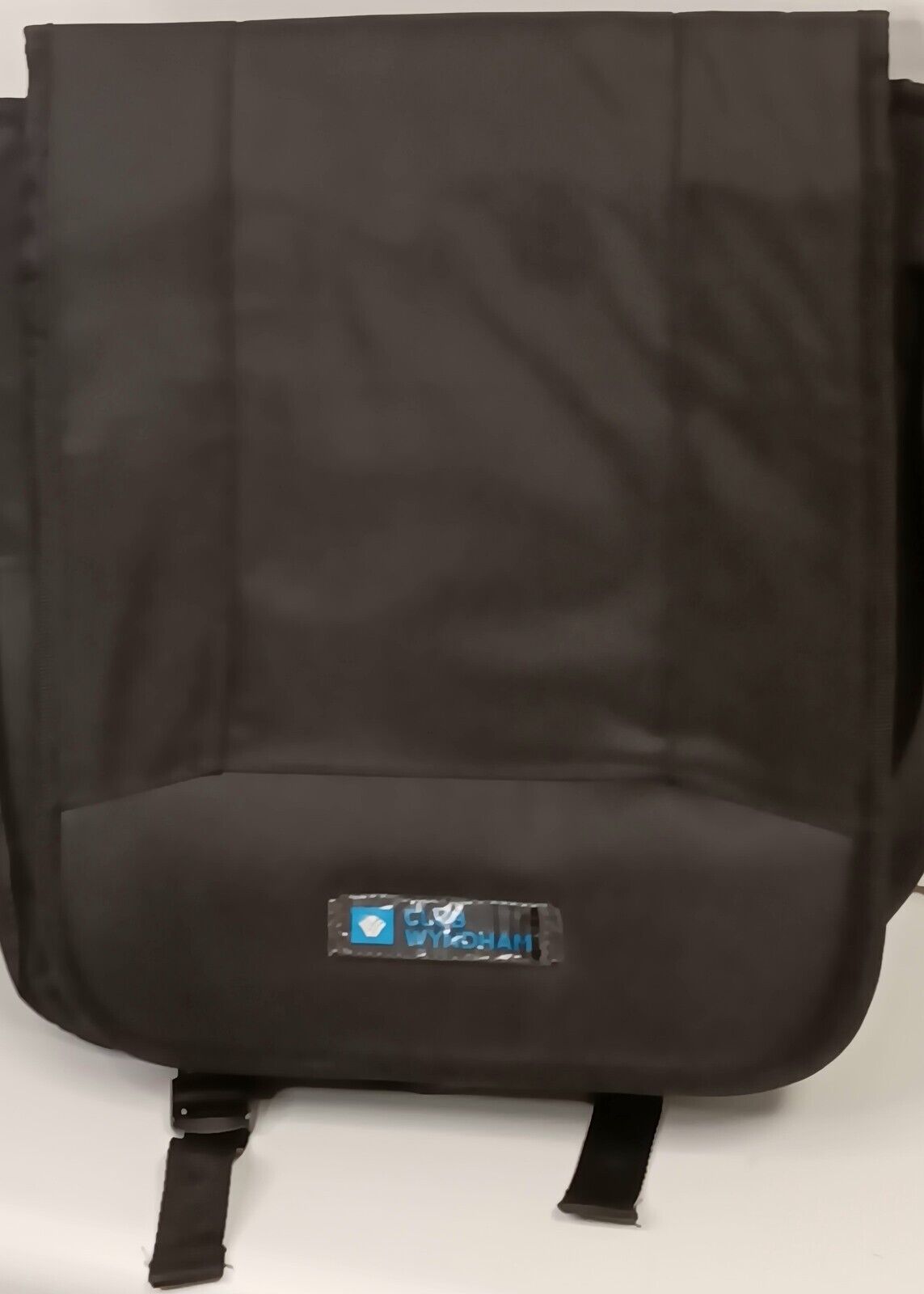 HG Club Wyndham Black Padded Laptop Messenger Shoulder Bag Travel Tote