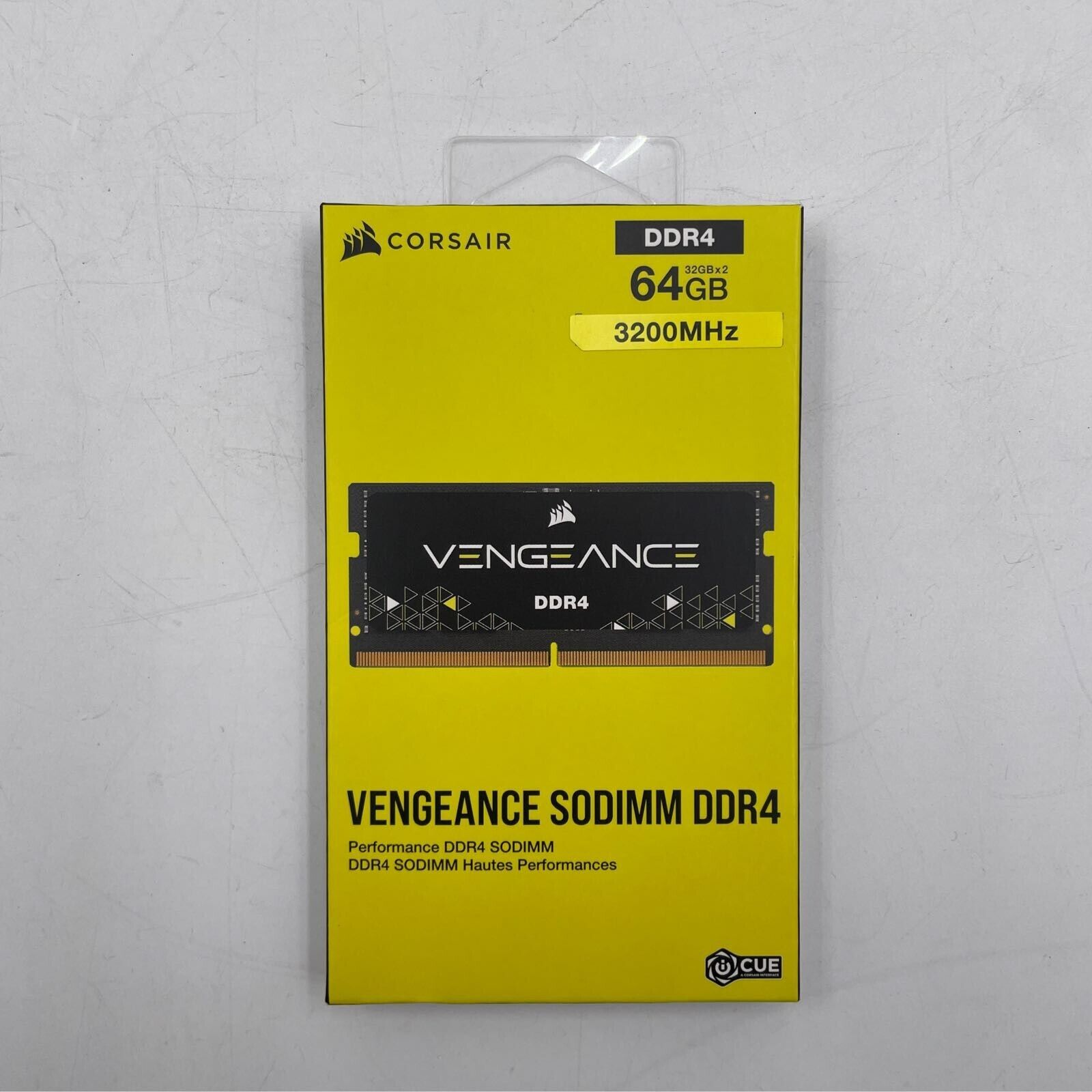 Corsair Vengeance Performance SODIMM 64GB 2x32 DDR4 3200MHz CMSX64GX4M2A3200C22