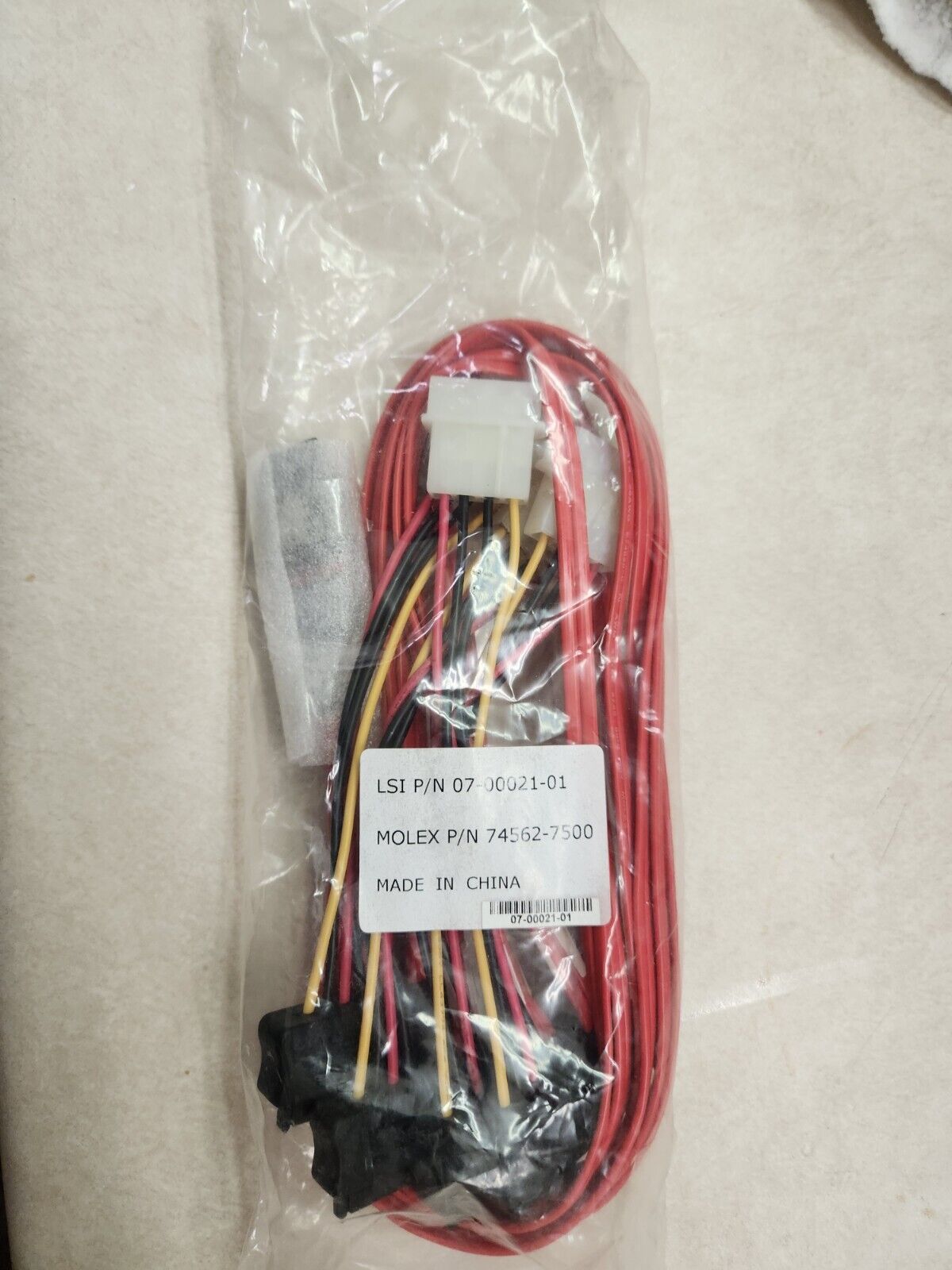 IDE/Molex 4-Pin Male To Serial ATA SATA 15-Pin Female Power Adapter Cable