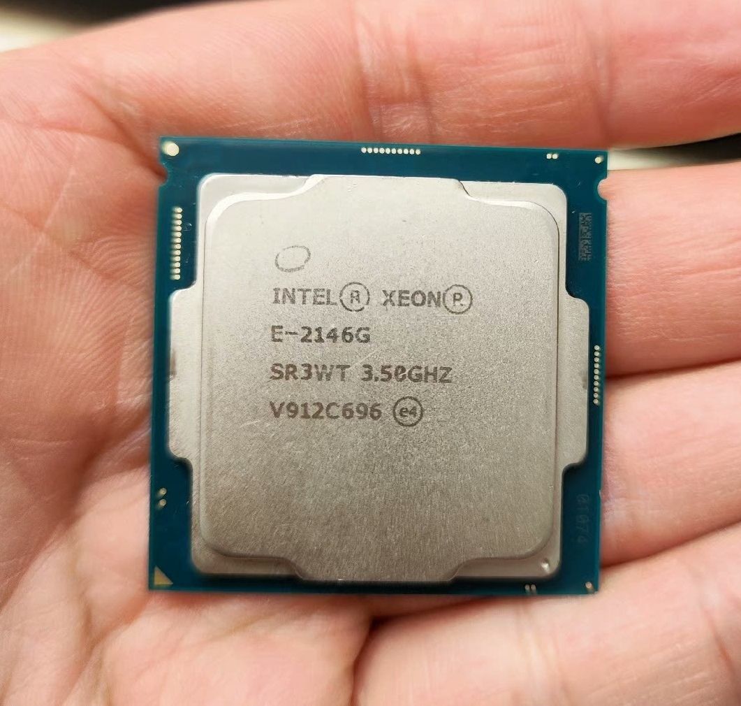 Intel Xeon E-2146G LGA-1151 Server CPU Processor 3.50 - 4.50 GHz 6-Core 12MB 80W