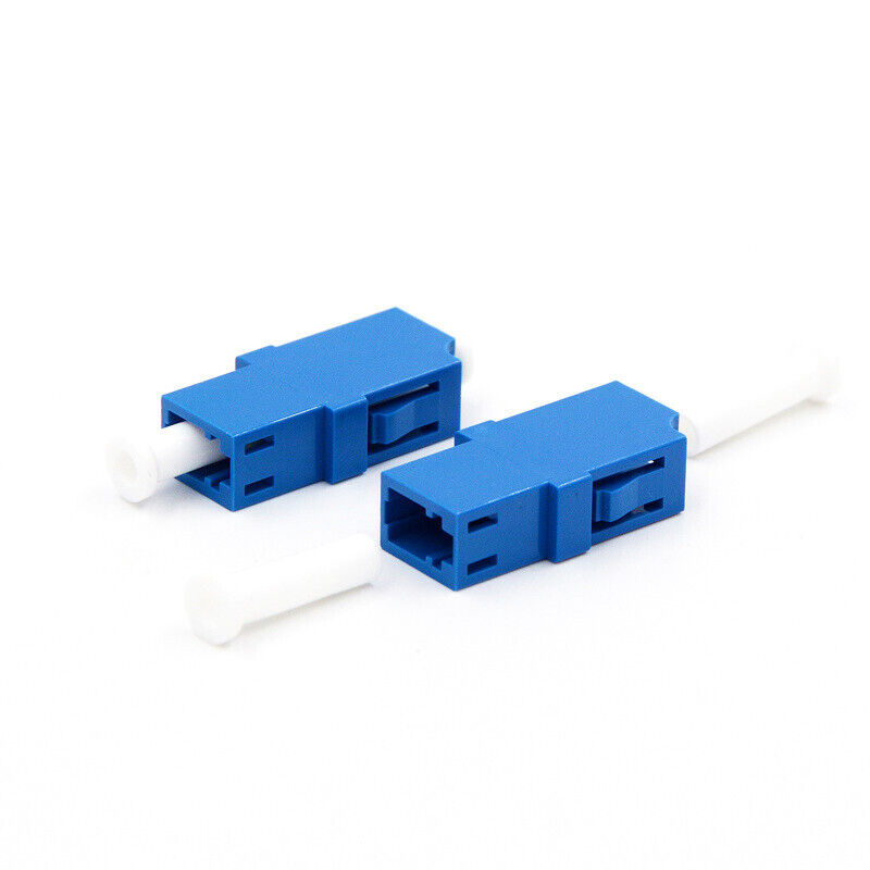 10pcs LC UPC Simplex Fiber Adapter LC UPC Blue Coupler Fiber Optic Adapter FTTH