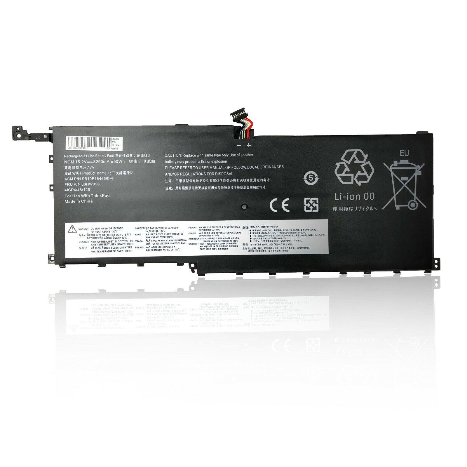  Battery For Lenovo ThinkPad X1 Yoga 1st 2nd Gen 01AV438 01AV439 01AV409 01AV458