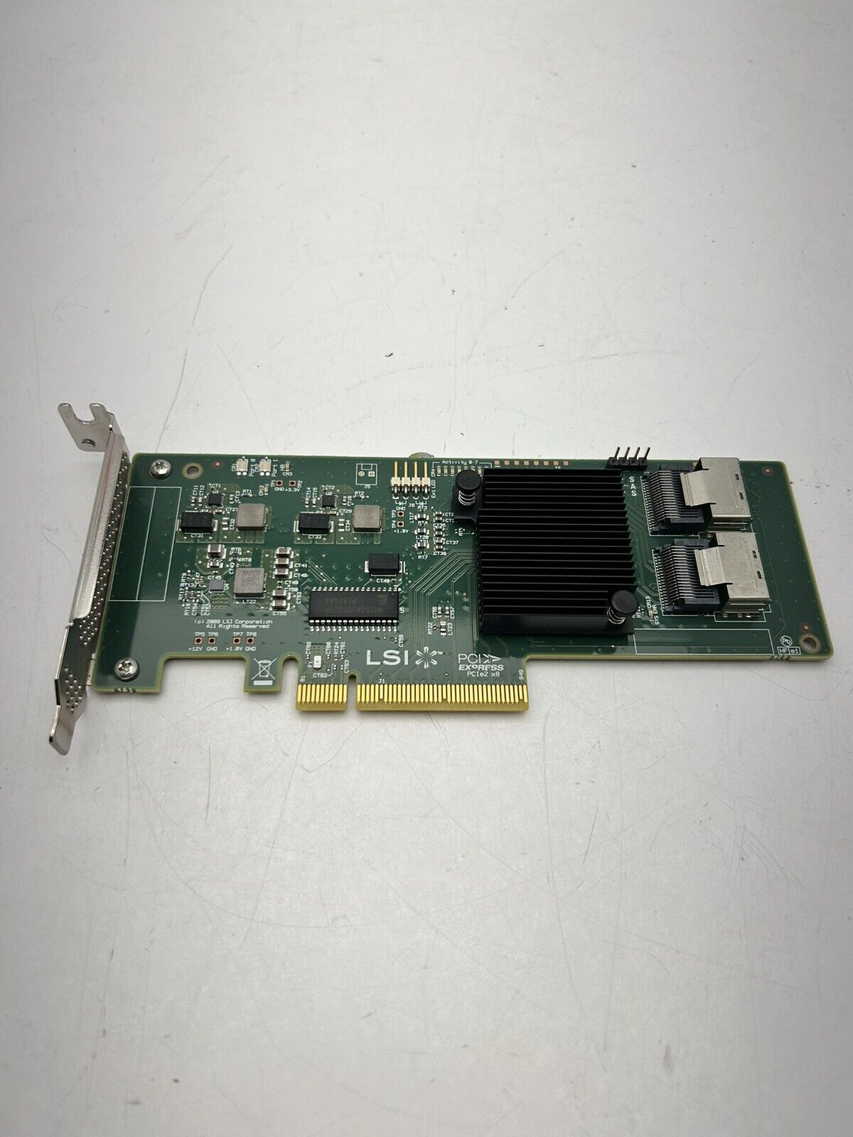 LSI 9211-8i 6gb/s SAS RAID Controller Card PCIe X8 H3-25250-02K SAS9211-8i