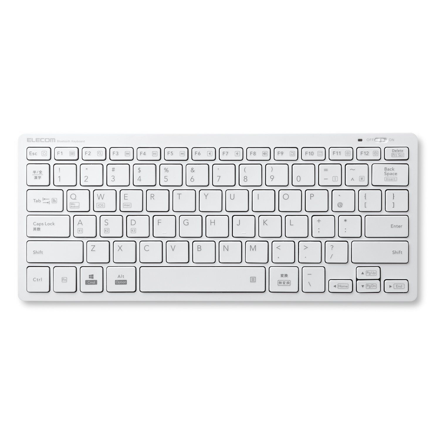 Elecom Bluetooth Keyboard Pantograph Type Lightweight Multi-OS Compatible iPad S