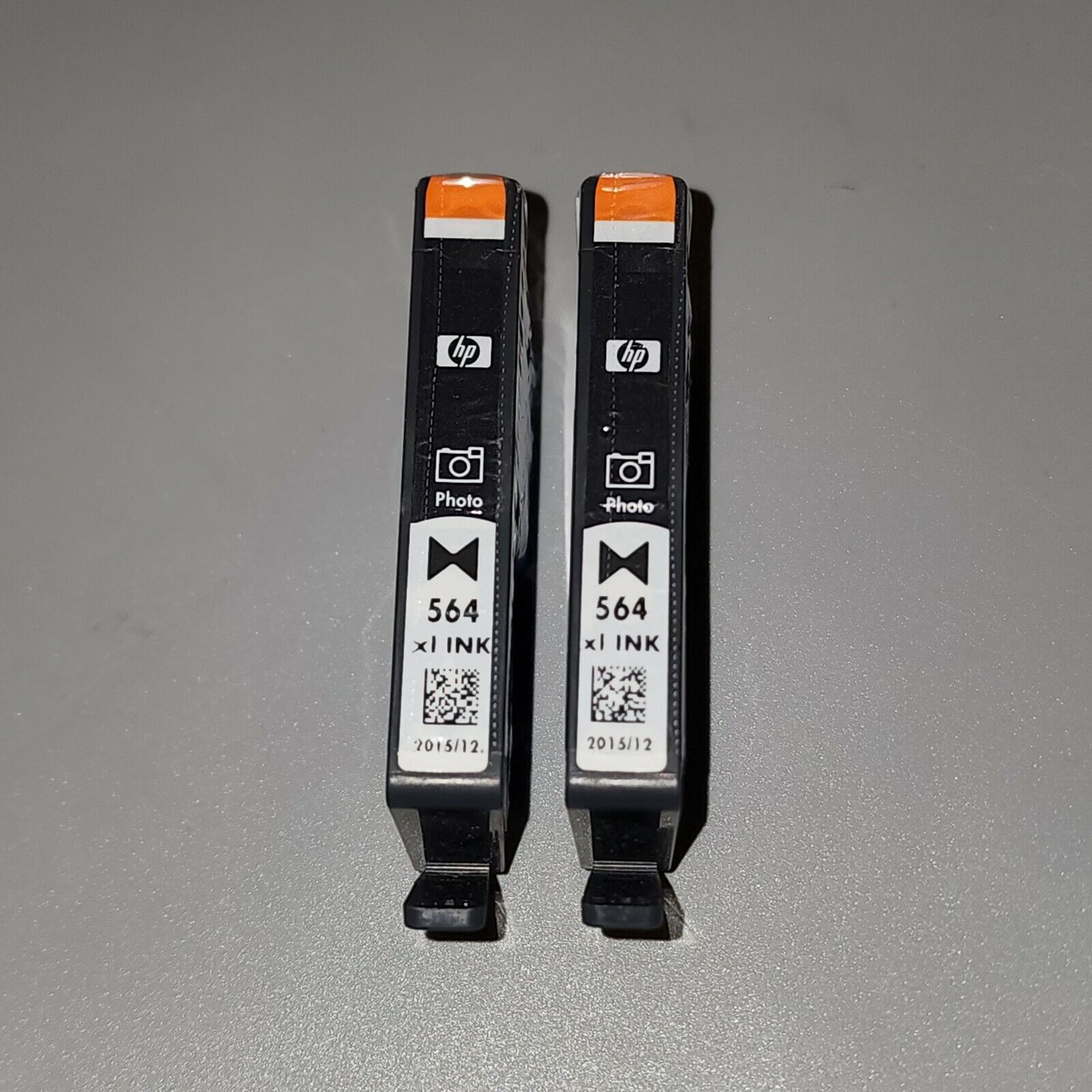 HP 564 Black Genuine Ink Cartridges Set Of Two (Exp. 12/2015)