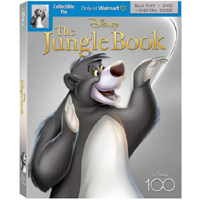 Walt Disney Home Video The Jungle Book - Disney100 Edition (Blu-ray + DVD +