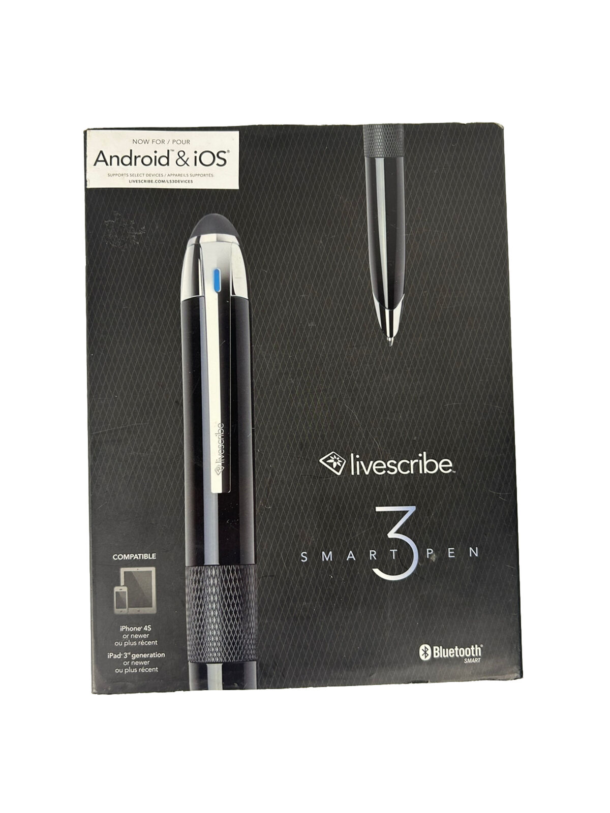Livescribe 3 Smartpen - APX-00016 - Bluetooth - compatible with iOS & Android