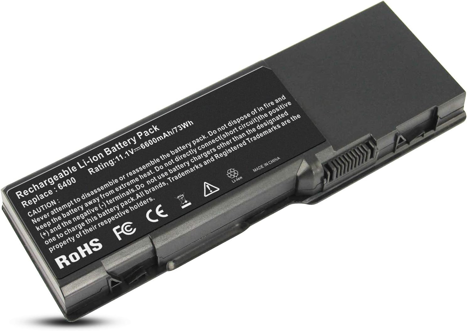 6400 Battery Compatible with Dell Inspiron E1505 1501 6400 PP23LA Pp20L(5200Mah 