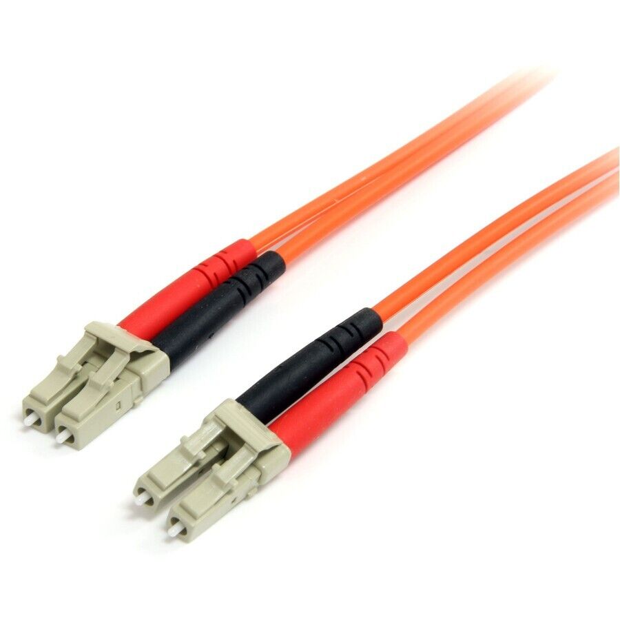 StarTech FIBLCLC1 1m Fiber Optic Cable Multimode Duplex 62.5/125 - LSZH - LC/LC