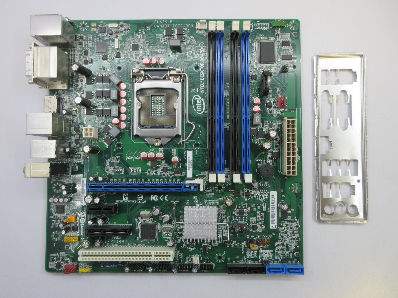 INTEL Motherboard DQ67SW | No CPU