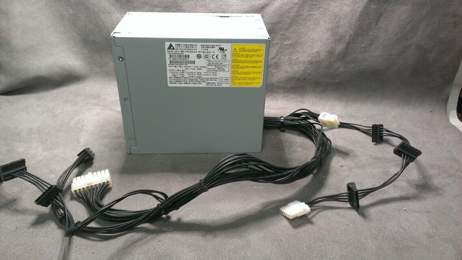 HP Z420 Workstation DPS-600UB 600W Power Supply 632911-001 623193-001 | Tested