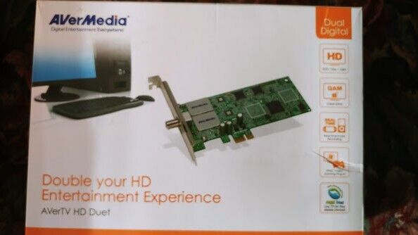 AVerMedia AVerTV HD Duet MTVHDDUET Dual HDTV ATSC over the air Tuner PCIe  Card