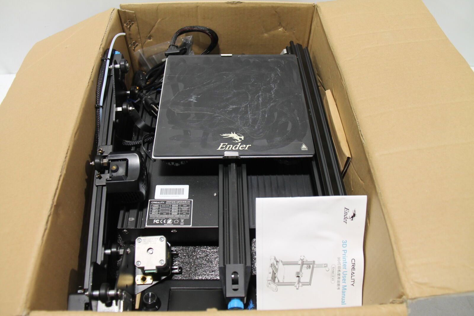 Not-repair Creality Ender-3 V2 3D Printer 220*220*250mm US Ship Bulk Order Sale