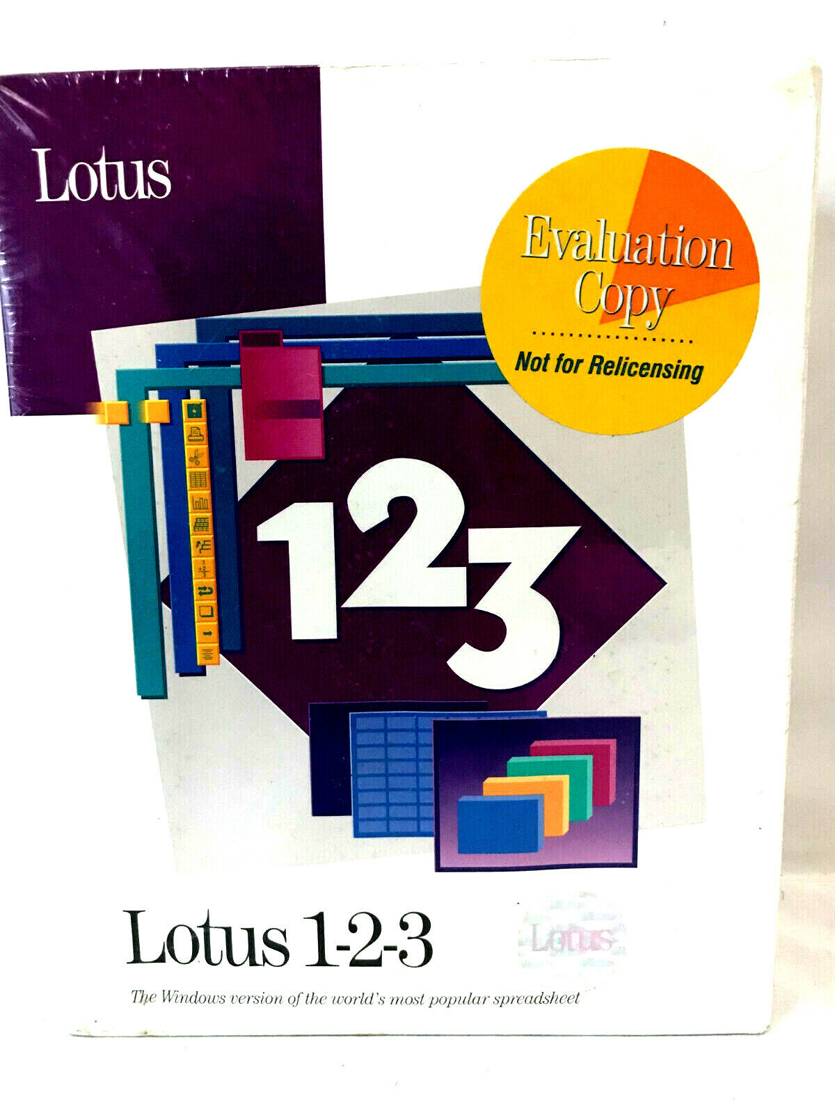 Lotus 1-2-3 For Windows IBM Compatible 3.5\