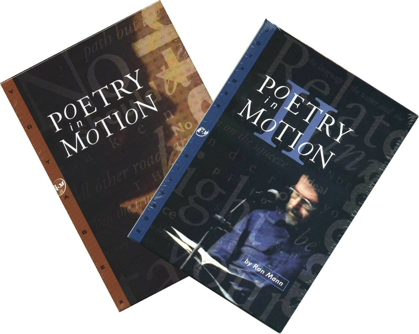 Poetry In Motion 1 & 2 - Sealed Collectible CD-ROMs Rare OOP Voyager - PC or MAC