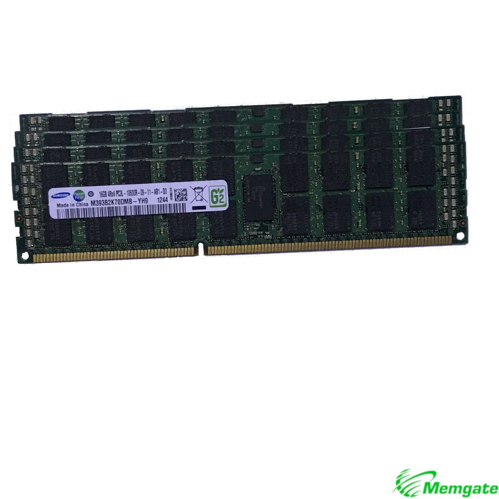 512GB (32 x 16GB) PC3-10600R DDR3 4Rx4 ECC Reg RDIMM Memory RAM for Dell R510