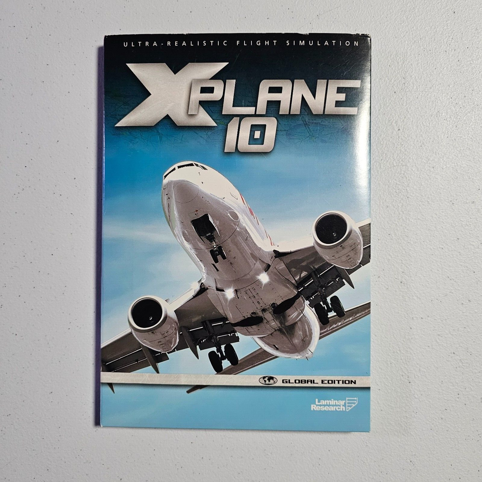 X plane 10 Global Edition PC CD ROM Flight Sim Game