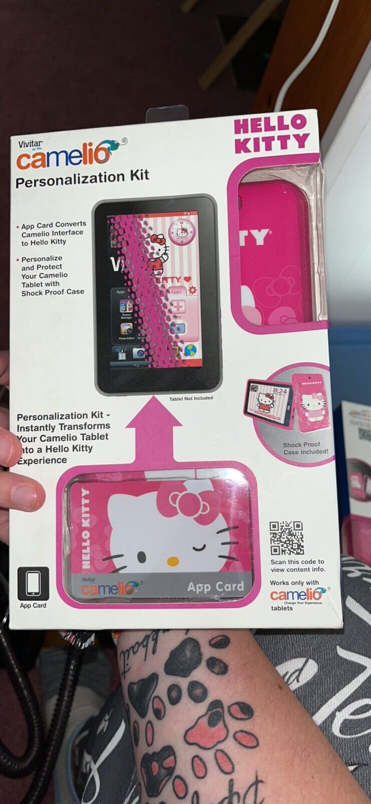 New Hello Kitty Personalization Kit for Camelio 7 inch Tablet Accessory Pack 
