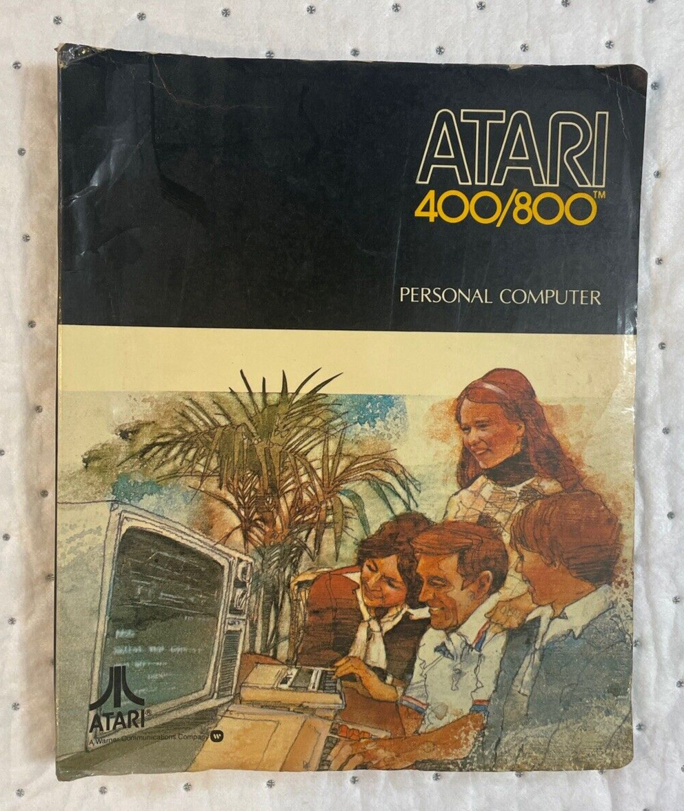 Atari 400/800 Operators Manual with Binder CO14722