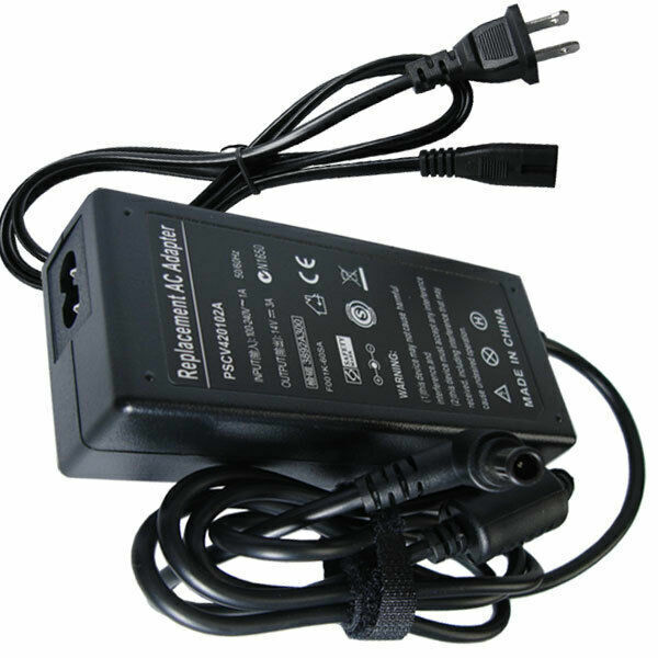 AC Adapter For Samsung LS27E510CSY LS27E510CSQ/ZA LED Monitor Power Supply Cord