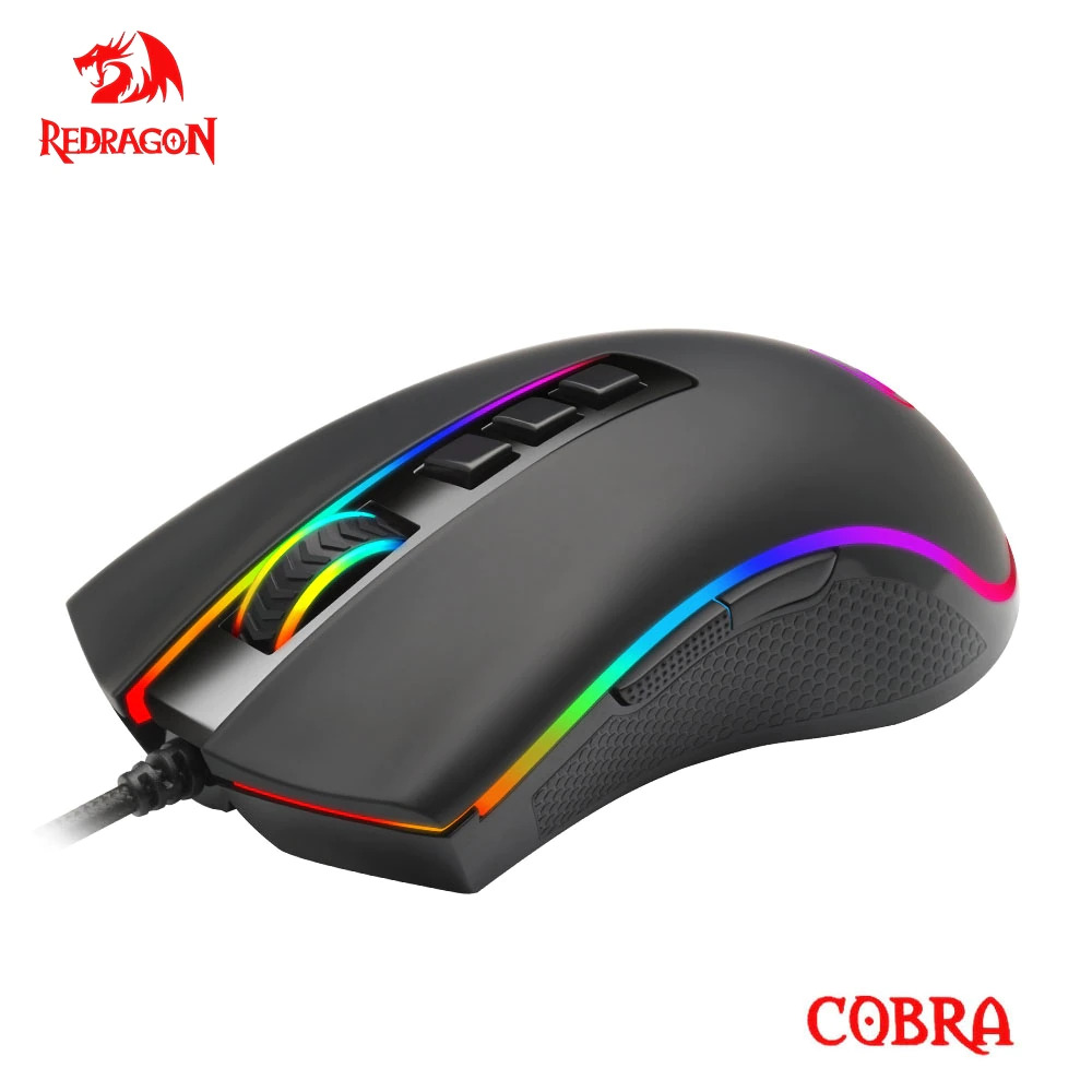 REDRAGON COBRA M711 RGB USB Wired Gaming Mouse 12400 DPI 9 Buttons 
