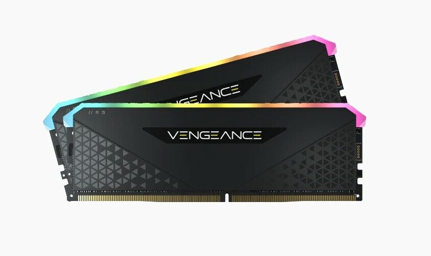 Corsair VENGEANCE RGB RS 16GB 2x8GB DDR4 3200MHz Memory RAM CMG16GX4M2E3200C16