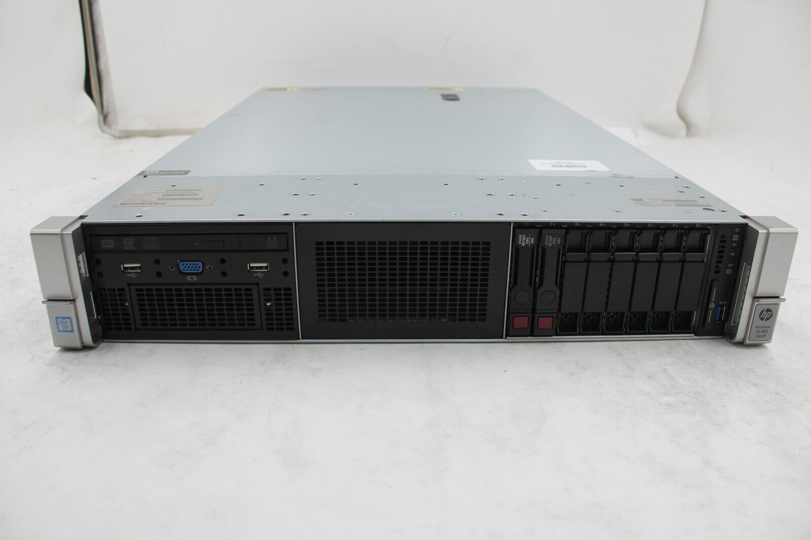 HP Proliant DL380 GEN 9 1x Xeon E5-2623 V3 3.00GHZ 32GB DDR4-1866MHZ 2x 500W PSU