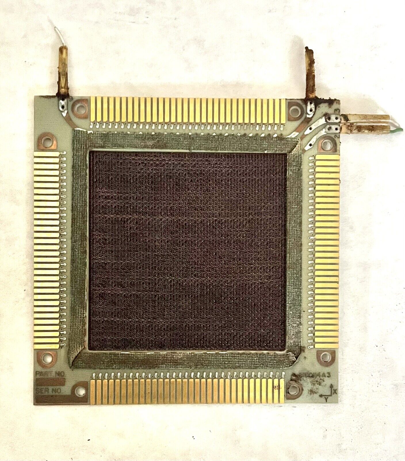 Vintage 1960s Univac C-111 Computer Core Memory Plane. Rare Early Computing