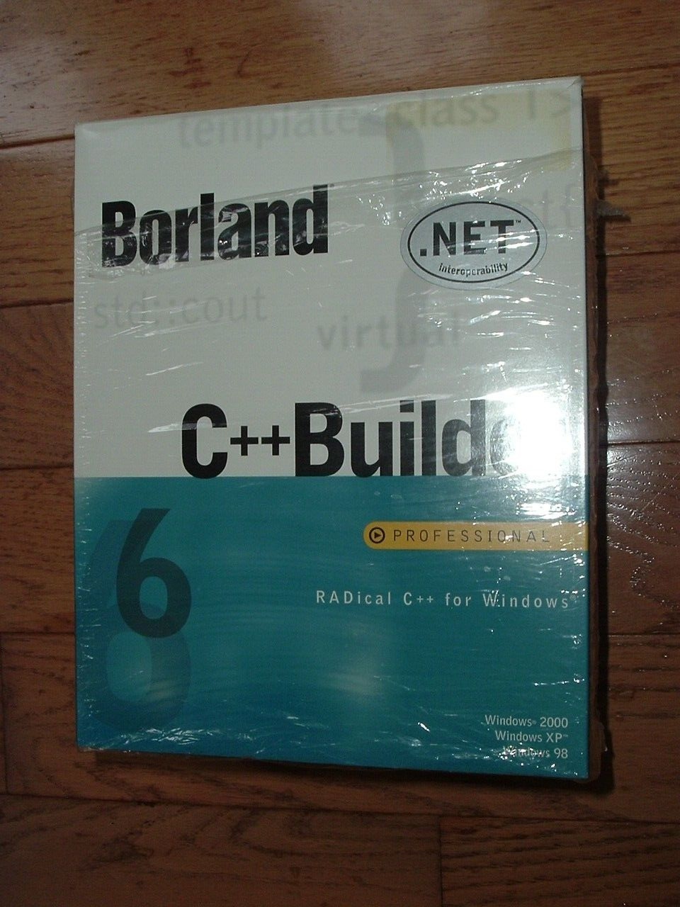 Borland C++ Builder 6 Professional; 4 original disks with Authorization KEY+MORE