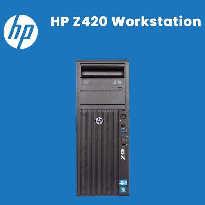 HP Z420 Workstation 12C E5-2697 V2 64GB RAM 1TB SSD K410 WIFI WINDOWS 10 WIFI