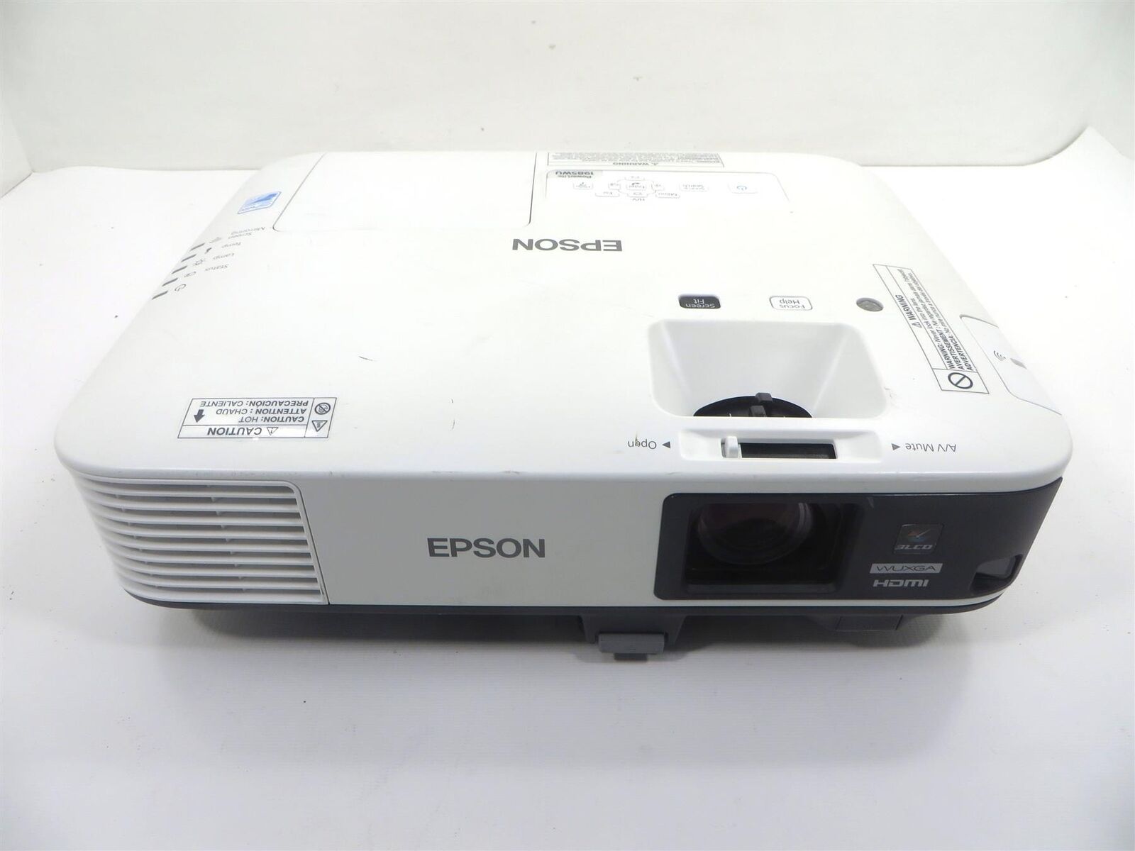 Epson PowerLite 1985WU - WUXGA 3LCD Projector - Lamp Runtime: 1420 Hrs