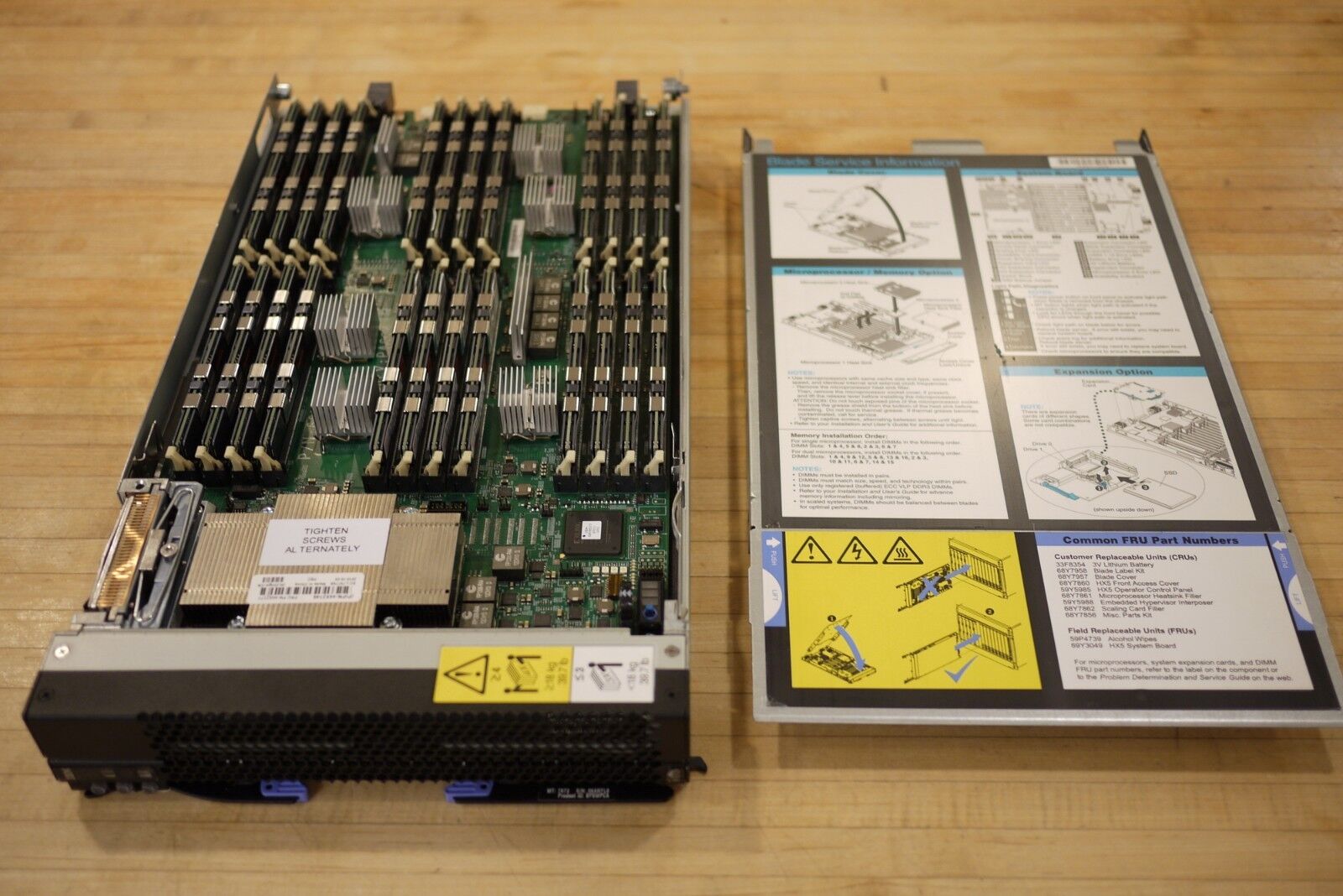 IBM 7873 AC1 HX5 MAX5 2x Xeon E7-2850 10 Core 2GHz 320 GB RAM Qlogic 8G FC ESXi