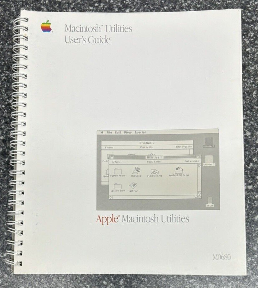 Macintosh Utilities User\'s Guide for Early Mac Plus, SE