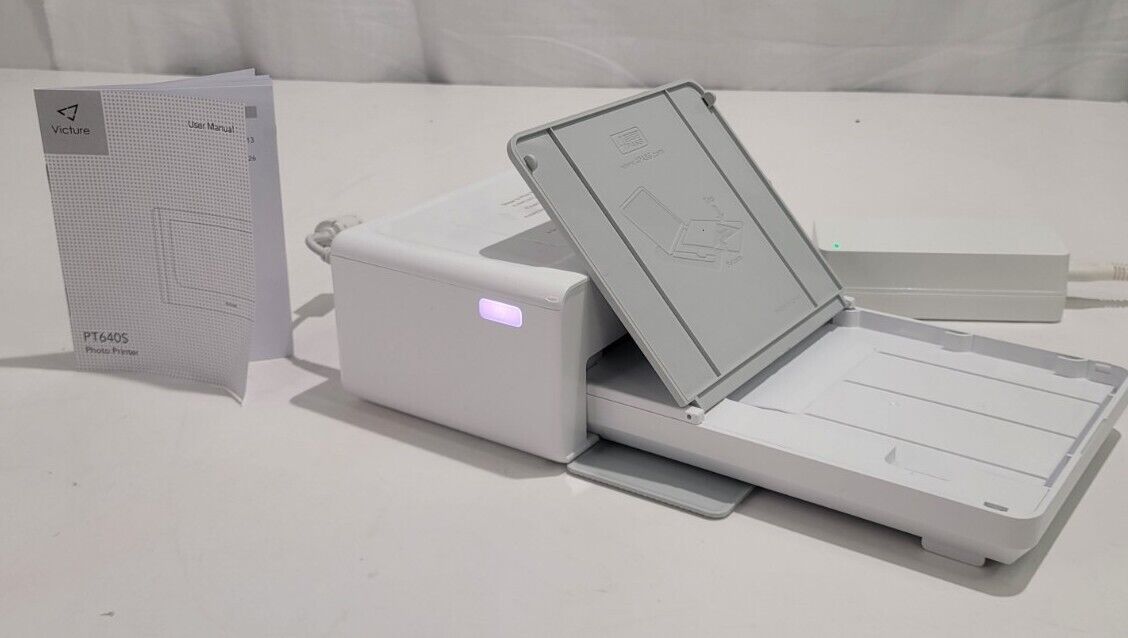 Victure 4x6” Portable Instant Photo Printer, Premium Quality, PT640S
