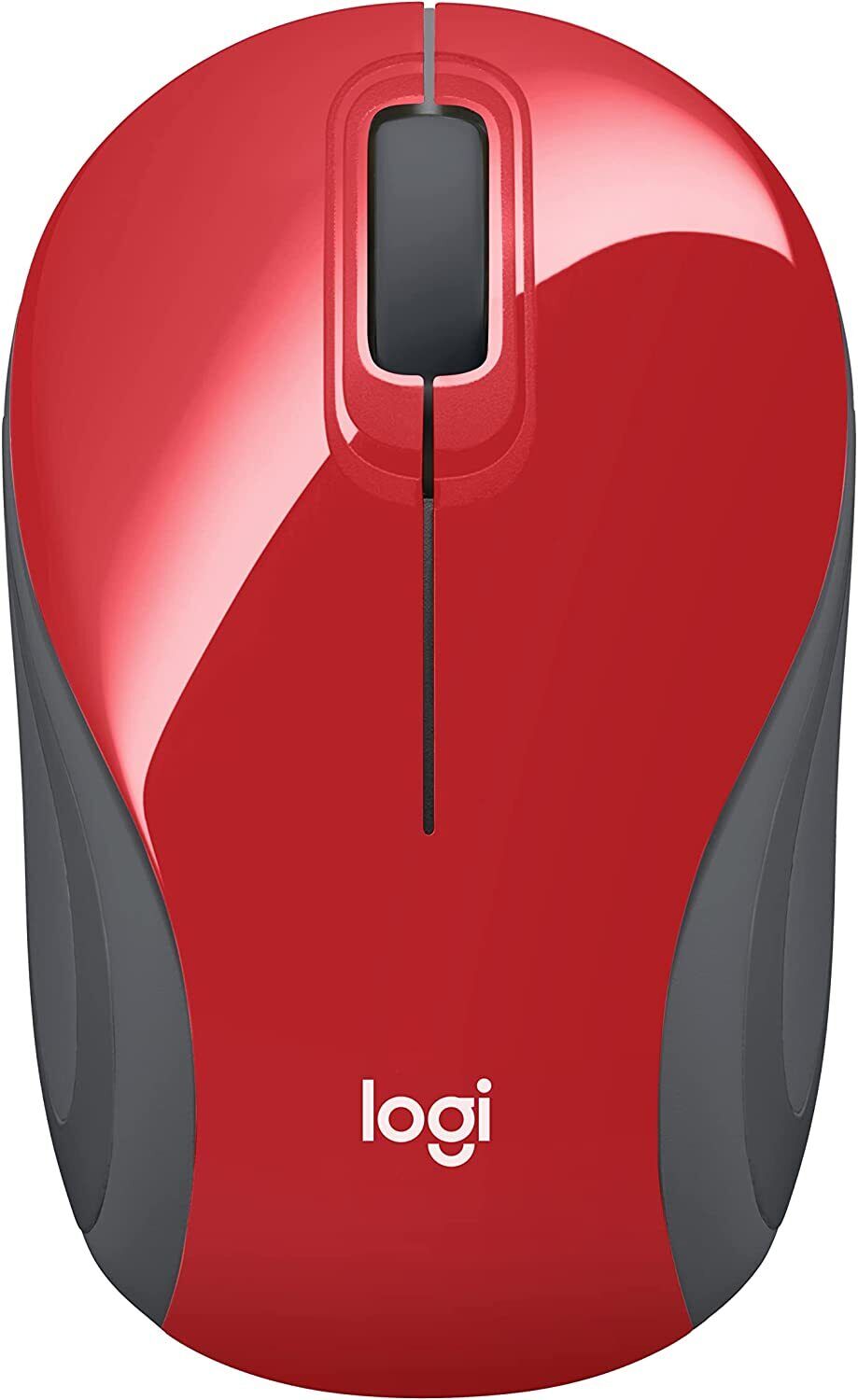 5x Brand New Logitech M187 Wireless Ultral Mini Optical Mouse, Red, 910-004838