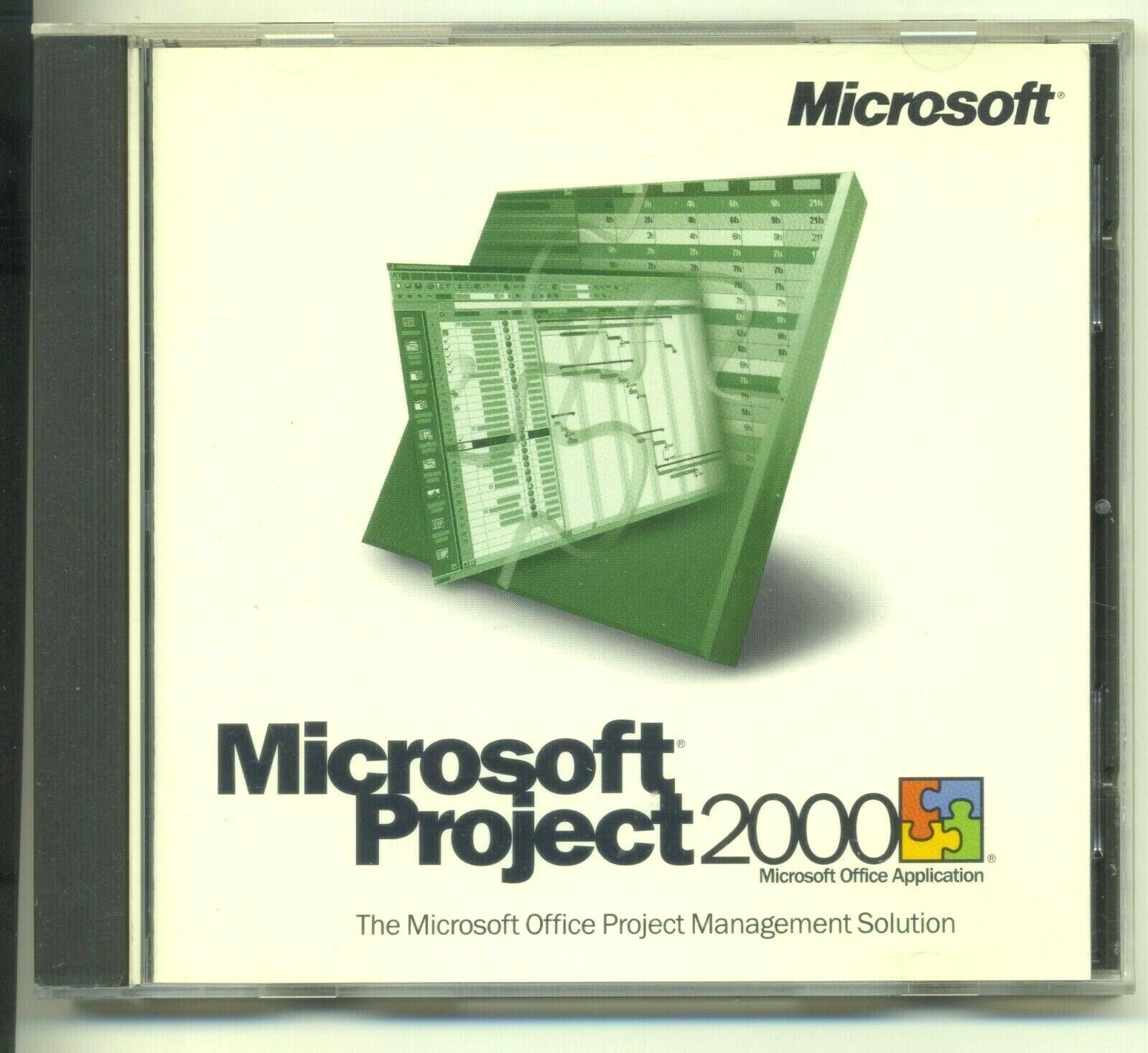 MICROSOFT PROJECT 2000 UPGRADE CD with PRODUCT KEY 
