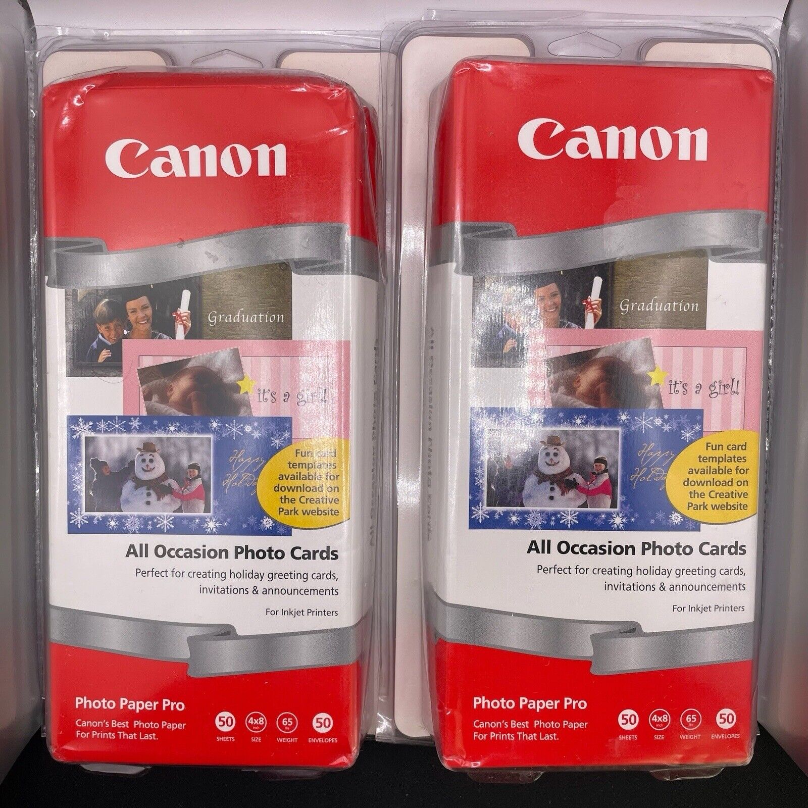 NEW Canon All Occasion Photo Cards  4\