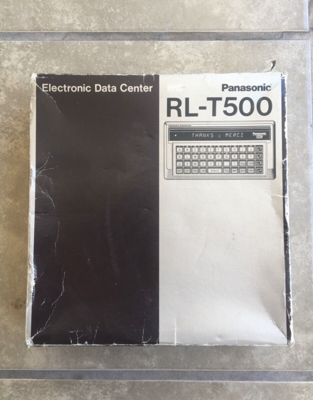 Panasonic RL-T500 Electronic Data Center HHC Pocket Translator Computer Vintage