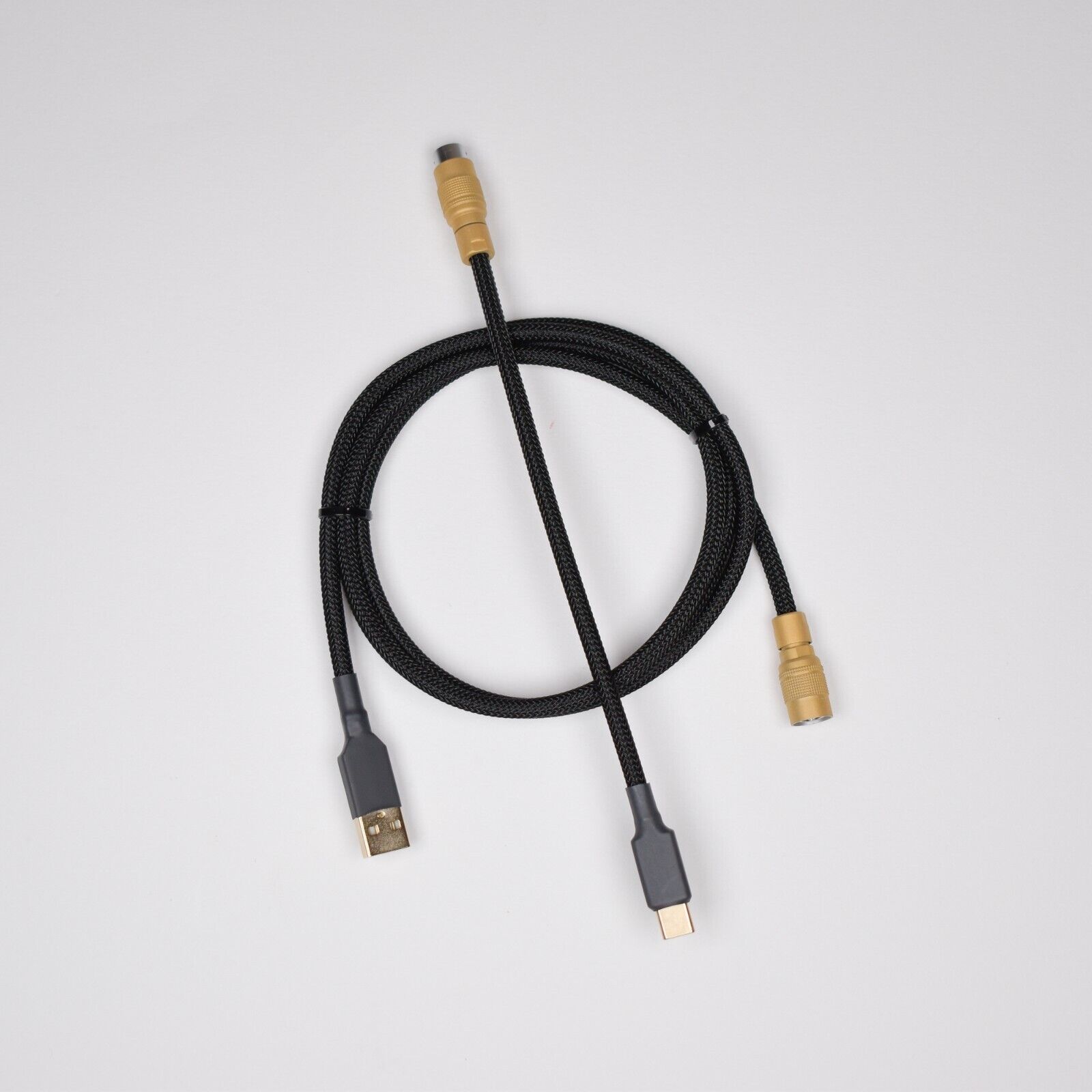 Custom Handmade Coiled or Straight USB Keyboard Cable